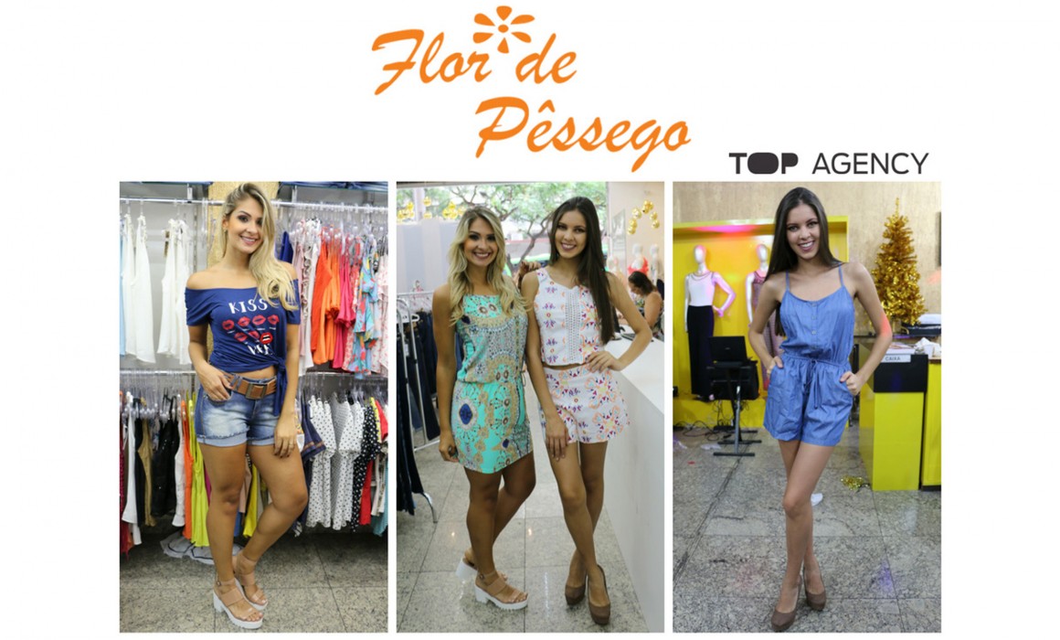 Lançamento da coleção Alto Verão da loja Flor de Pêssego